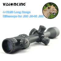 Visionking 4-16x50 Rifle Scopes Tactical Optical Scope Illuminated Hunting Scopes Riflescopes Airsoft Sight Scope .308 .30-06