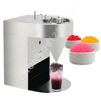 Size Adjustable Automatic Popping Boba Machine Bubble Tea Food Ball Making Maker Jelly Balls Depositing Machine Tapioca Pearl