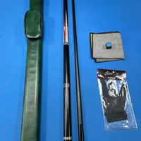 PROMO PAKET STICK BILLIARD FREE TAS Hexa Carbon Merah
