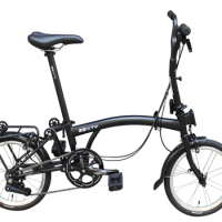 3SIXTY Foldng Bicycle external 3speed M-bar G3 Matte Black