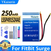 YKaiserin Battery LSSP491524AE For FitBit Surge versa3 versa 3/Sense 352325 Charge HR LSSP031420AB One Batteries