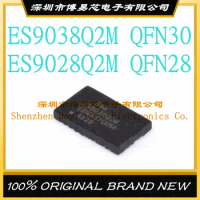 ES9038Q2M ES9028Q2M QFN audio decoding chip DAC high-performance stereo audio IC