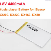 ALLCCX Music player Battery for iBasso DX200, DX220, DX160, DX80