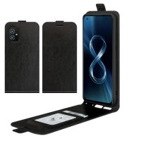 For ASUS Zenfone 8 ZS590KL Case Flip Leather Cases For ASUS Zenfone 8 ZS590KL High Quality Vertical Wallet Leather Case