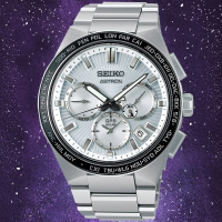【SEIKO 精工】ASTRON GPS衛星對時 陶瓷錶圈 鈦金屬 太陽能腕錶 SK044 母親節 禮物(SSH117J1/5X53-0BV0S)