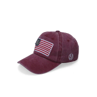 Drsh Topi Baseball Unisex Casual Sport USA Adjustable Material Cotton ORIGINAL - Red