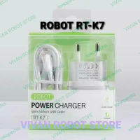 Robot RT-K7 RTK7 Adaptor Charger 5V/1A With Cable Micro USB RT K7