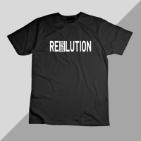 REVOLUTION/RESOLUTION ROUND NECK SHORT SLEEVE T SHIRT