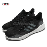 Adidas 慢跑鞋 Fluidflow 2 女鞋 黑 針織 路跑 愛迪達 運動鞋 GX8286