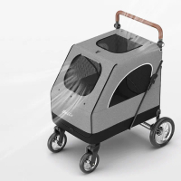 【Bello】L01G 大型寵物推車(網路人氣推薦bello寵物推車\大型\可折疊\承重55kg)