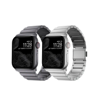 【美國NOMAD】Apple Watch 49/45/44/42mm 超輕量鋁金屬錶帶(超輕的陽極氧化鋁製成)