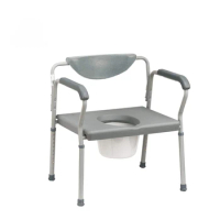 Elderly Care Products Steel Heavy Duty Adult Commode Chair Bariatric Commode For Disabled