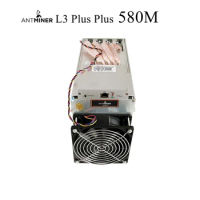 Bitmain Antminer Official L3++ Dogecoin Miners L3 Plus Plus 580Mh/s LTC miner With PSU Included