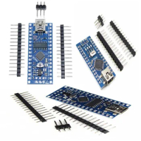 Mini USB for Arduino Nano V3.0 ATmega328P / 168P 328p-mu QFN microcontroller BSG terminal adapter