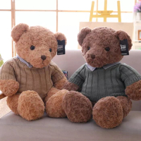Teddy Bear Plush 50cm 75cm 110cm Big Size Stuffed Animal Bear Soft Doll Birthday Gift For Boy Children's Toys