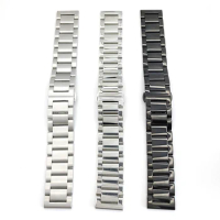 Brushed Stainless Steel Watch Strap, Silver 22mm Watch Band For Seiko SKX007 Strap Accessories Modified Parts With Tools