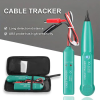 MS6812 LAN Network Cable Tester Wire Tracker Line Finder RJ11 RJ45 Ethernet Tracker Receive Frequency Ranges UTP STP Tool
