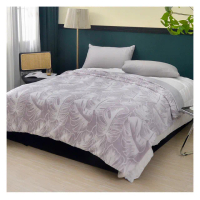 【Great Living 格蕾寢飾】義大利La Belle 加大雕花雙人毯200X230CM(共兩色/冬被/毛毯)