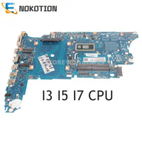 NOKOTION L58733-601 L58733-001 For HP Probook 650 G5 HSN-I27C Laptop Motherboard 6050A3028501-MB-A01 With I3/I5/I7 CPU
