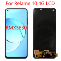 6.4'' AMOLED TFT For OPPO Realme 10 4G RMX3630 LCD Display Touch Screen Digitizer Assembly For Realme10 4G LCD