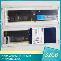32GB DDR5 4800MHz UDIMM CT32G48C40U5 1.1V RAM For CRUCIAL Desktop Memory
