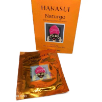 ( 1 box )  Masker Hanasui Naturgo Orange Bpom isi 10 saset