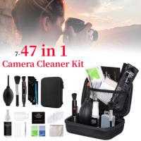 7-47PCS Camera Cleaner Kit DSLR Lens Digital Camera Sensor Cleaning Set for Sony Fujifilm Nikon Canon SLR DV Cameras Clean Kit