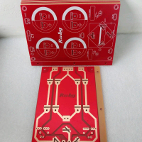 Pcb elco isi 4 , papan pcb elco
