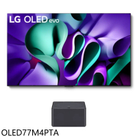 LG樂金【OLED77M4PTA】77吋OLED4K顯示器(含壁掛安裝+送原廠壁掛架)(商品卡15300元)