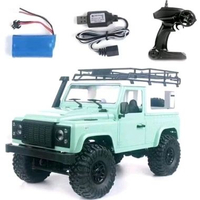 Mainan anak mobil remote control offroad defender MN D90 1:12 land Rover semi propo keren murah rc m