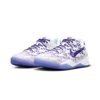 NIKE 耐吉 Nike Kobe 8 Protro Court Purple 白紫 GS 女鞋 大童鞋 休閒鞋 FN0266-101