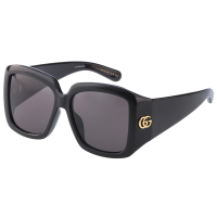 GUCCI 太陽眼鏡(黑色)GG1402SA