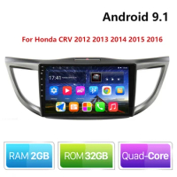 10.1" 2G 32G Android 9.1Car Radio Multimedia Video Player for Honda CRV CR-V 2012-2016 Navigation GPS WiFi OBD DVR BT USB
