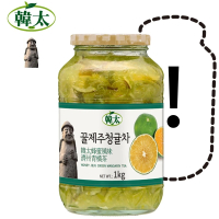 韓太 蜂蜜風味濟州青橘茶1KG x2罐任選(本島免運費)