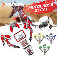 กราฟิกสติกเกอร์สำหรับ HONDA CRF50 XR50 CRF XR 50 50cc 70cc 90cc 110cc 125cc DIRT PIT BIKE PRO ค้างคา