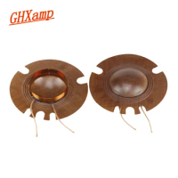 GHXAMP 25.5 Core Broadcast Treble Voice Coil Alarm Ring 4.2-8OHM 20W KSV Speaker Repairs Voice Coil Same Wires 2PCS