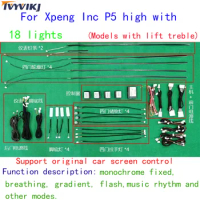 TVYVIKJ Car LED Ambient Light For Xpeng Inc P5 Upgraded Hidden Light Bar, Highlight Ambient Light