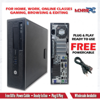 Tax free discount HP Desktop / CPU / Computer AMD A8-7600 / A4-5300 / ATHLON II x2 (PRELOVED)