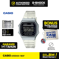 Casio General A168XES-1BDF | Jam Tangan Wanita Cewek | Digital | Anti Air | Original | Casio Woman W