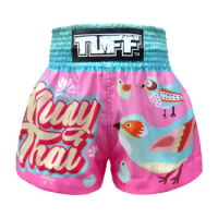 New model 2025 Muay Thai boxing shorts for adults, men and women, suitable for Sanda fighting and sp