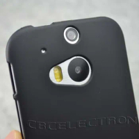 New High Quality Black TPU Matte Gel Skin Case Cover For HTC One M8 Free Shipping