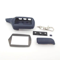 A61 Case Keychain for 2 way Car Anti-theft Alarm System LCD Remote Control Key Fob Chain Starline B9 B6 A91 A61