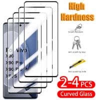 For Vivo X90 Pro Plus X90S X90 5G Screen Protector 9H Curved Tempered Glass Clearity HD 9D Glass Flim Protective Full Cover Flim