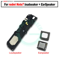 AAA quality For xiaomi redmi Note7 Loudspeaker + EarSpeaker ear Speaker earpiece Sound Ribbon replacement parts For redmi note 7