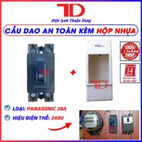 Cầu dao an toàn 20A PANSONG Và Pa na, CB tự động, Aptomat, Át 20A - Điện Lạnh Thuận Dung