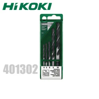 HiKOKI twist drill set for woodworking drilling (5PCS) 401302