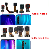 Front Rear Camera Model For Xiaomi Redmi Note 8 Note 8 Pro Primary Main Back Front Facing Camera Flex Cable Replacement Parts