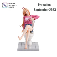 Pre-Sales Original SSF Chainsaw Man Power Anime Figure 18Cm Pvc Action Figurine Model Dolls Collection Toys for Boys Gift