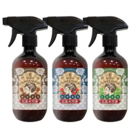 【《淡雅清新》】2入組 懷舊復古風 花露水香氛噴霧500ml(天然精油 舒緩壓力)