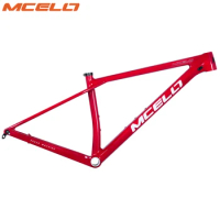 MCELO Carbon Fiber Mountain Bike Frame Super-Light Super-Hard Boost BSA Central Axis 12 Colors 27.5er 29er Bicycle Cycleing